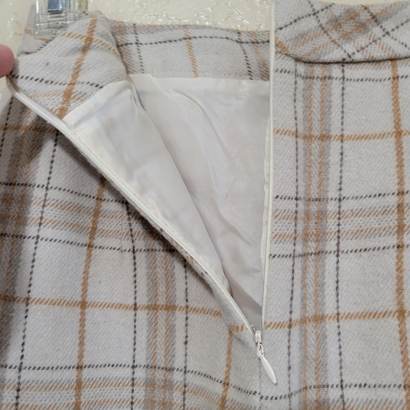 Vintage Wool Pencil Maxi Skirt With Pockets by Elig Sz Small - Picture 8 of 8